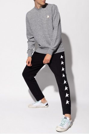 Logo-printed sweatshirt od Golden Goose